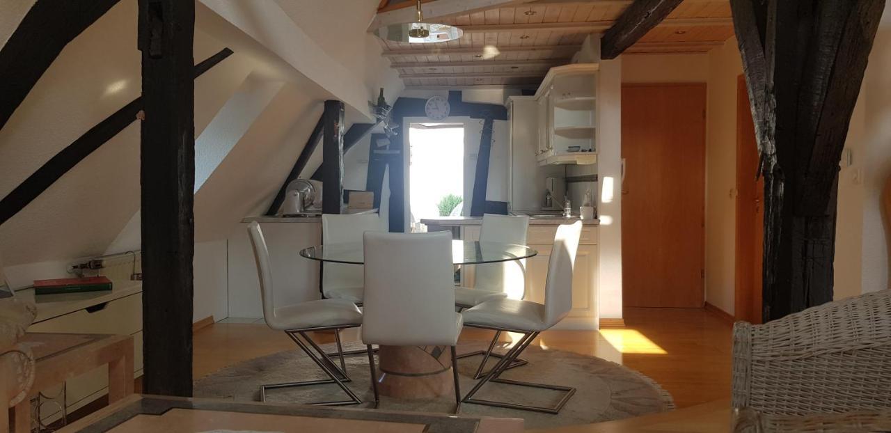 Penthouse Im Historischen Fachwerkhaus Mit Grosser Dachterrasse An Zentralster Lage Boppard Eksteriør billede