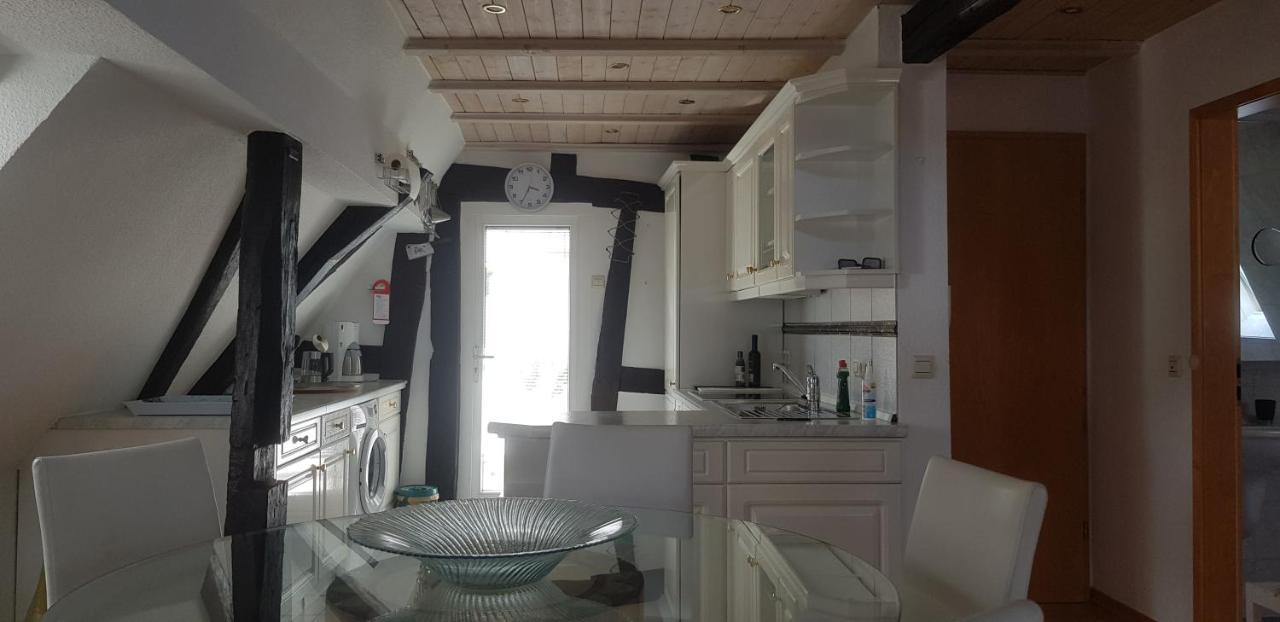 Penthouse Im Historischen Fachwerkhaus Mit Grosser Dachterrasse An Zentralster Lage Boppard Eksteriør billede